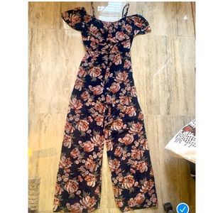 Floral Jumpsuit
